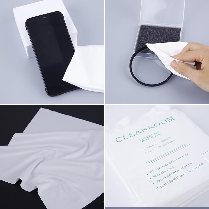 Anti-static Microfiber Cleaning Cloth for Screens & Lenses - Dust Removal, 6-inch/9-inch