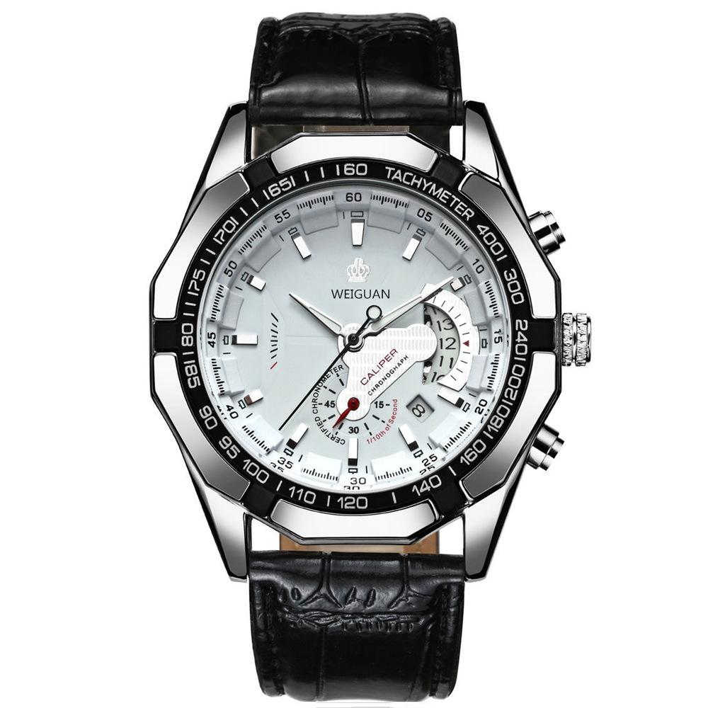 Reloj de movimiento automático para hombre, de cuarzo, con calendario hueco, resistente al agua, luminoso, correa de acero inoxidable, reloj no mecánico