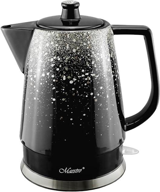Maestro Ceramic Electric Kettle 1.5l 1500W Black