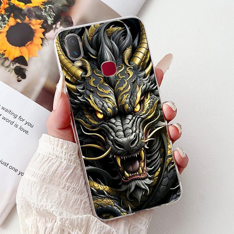 For Vivo Y11 Y12i 1906 1906_20 Fashion Cool Pattern Phone Case For VivoY11 Y 11 (2019) Soft Silicone TPU Cases