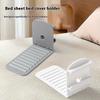4PCS Foldable Invisible Sheet Fasteners Anti-Running Needleless Plastic Fixed Duvet Cover Fasteners