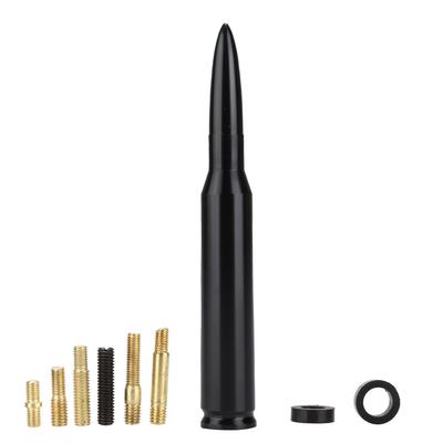 Antenna corta per auto in lega di alluminio, antenna per segnale, asta, accessorio universale per modifica auto