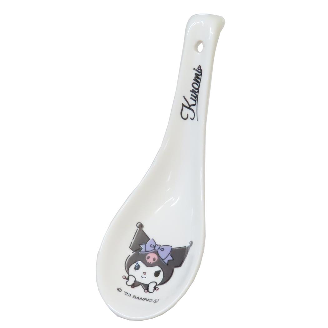 Up 1000 yen OFF coupon Kuromi pot spoon ladle Sanrio San Art present gift tableware character goods cinema collection.