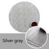 PVC Mat Nordic Style Round Printed Dining Table Cushion Heat Resistant Insulation Western-Style Plac