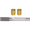Spark Plug Thread Repair Kit, M12x1.25 Inserts and M14x1.25 Tap Stainless Steel Thread Repair Tool for Automotive Engine