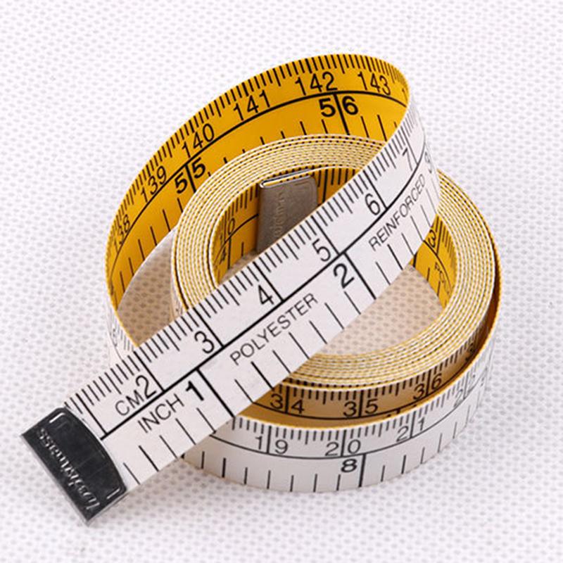 60In Soft Sewing Ruler Meter Sewing Tape Measure Body Clothes Ruler Sewing Kits