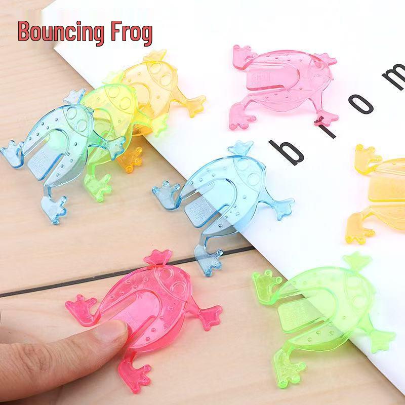 

Transparent Plastic Jumping Frog Parent-Child Educational Toy Gift