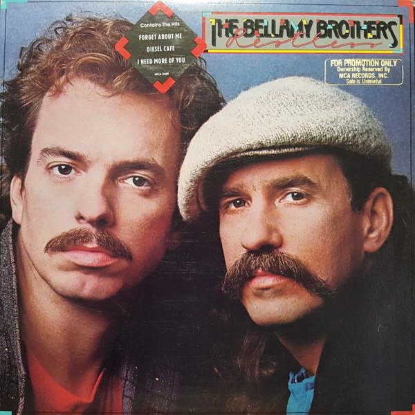 

LP Record BELLAMY BROTHERS Restless MCA5489 Curb Records 1984 US Rock Used