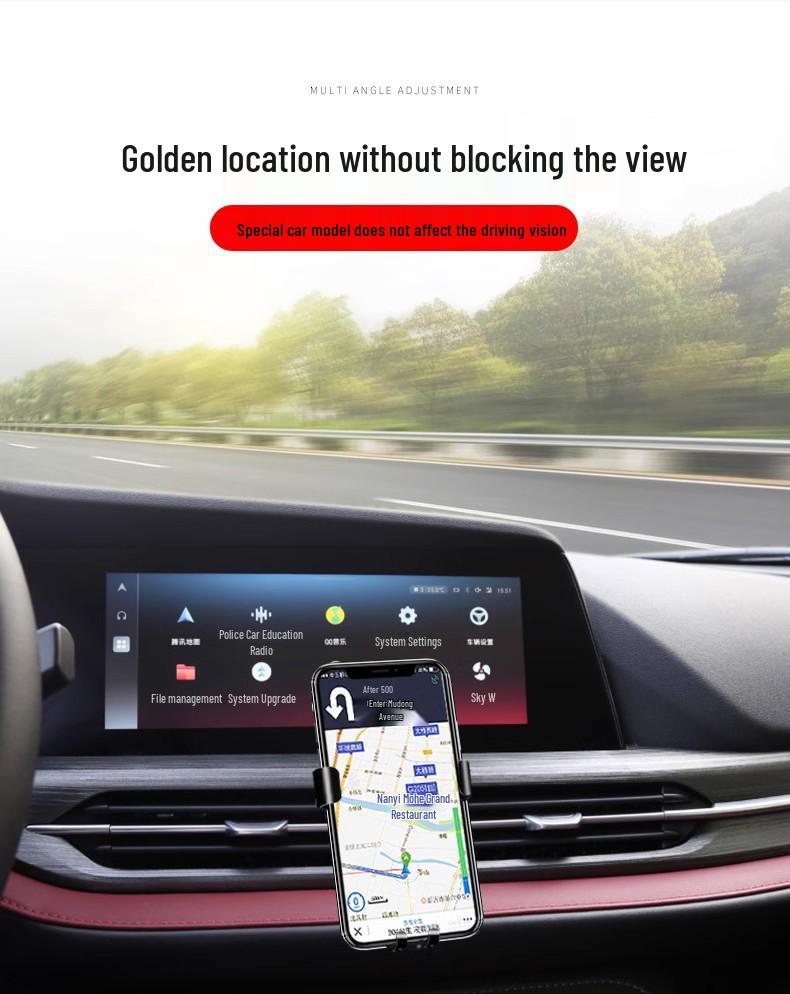 Uchwyt na telefon samochodowy Changan CS75/CS55/CS35 Eado PLUS/UNIV