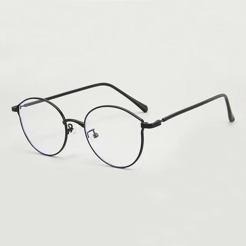 Cat Eye Shape Women'S Glasses Frames New Style Anti Blue Light Eyeglass Frames Korean Stylish Women'S Glass