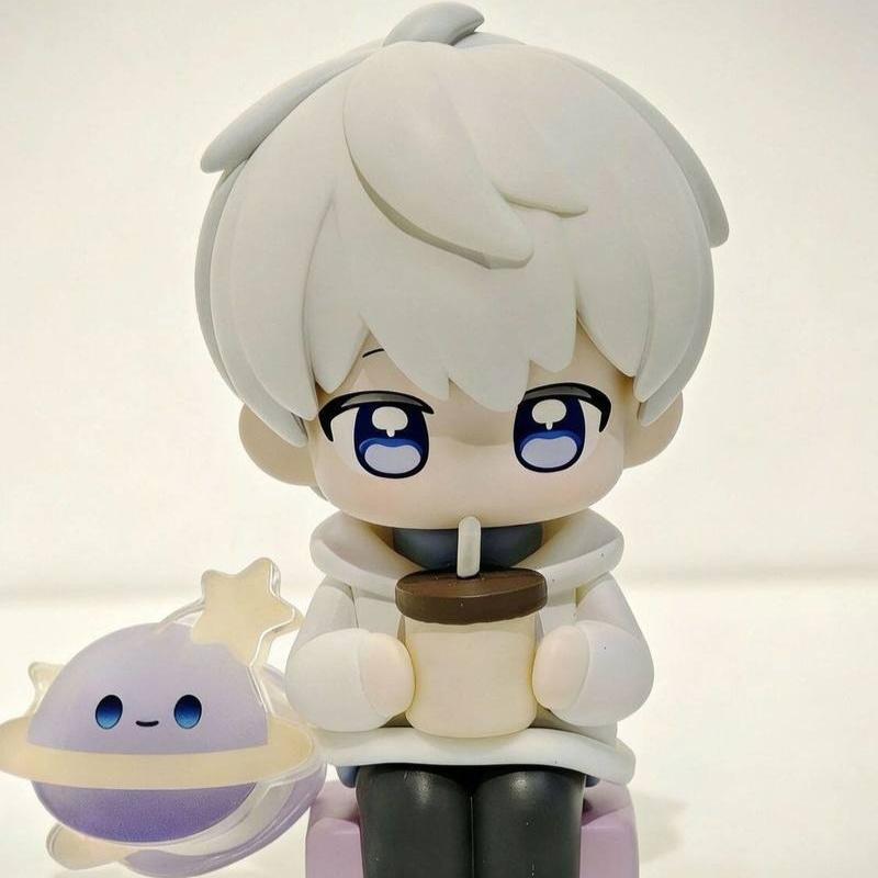 Q Version Love And Deepspace Xinghui Shen Cute Mini Gk Model Anime Figure Collectible Toys Desktop Ornament Kawaii Surprise Gift