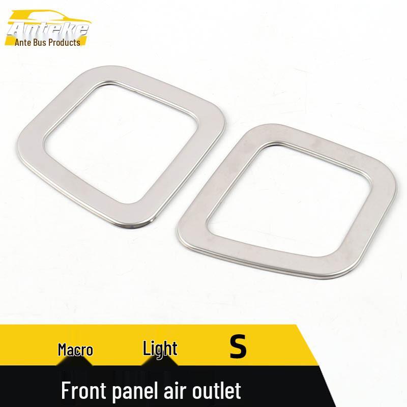 Stainless Steel Air Vent Trim for Hongguang S Center Console
