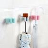 1Pc/ 3Pcs Wall Mounted Mop Umbrella Holder Brush Bathroom Hanger Storage Rack Kitchen Tool