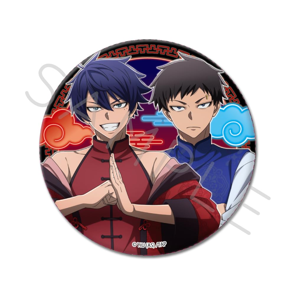TV Anime [Tougen Anki] 2nd Edition Round Can Badges [8 Types In Total, Trading] 8-Piece Box