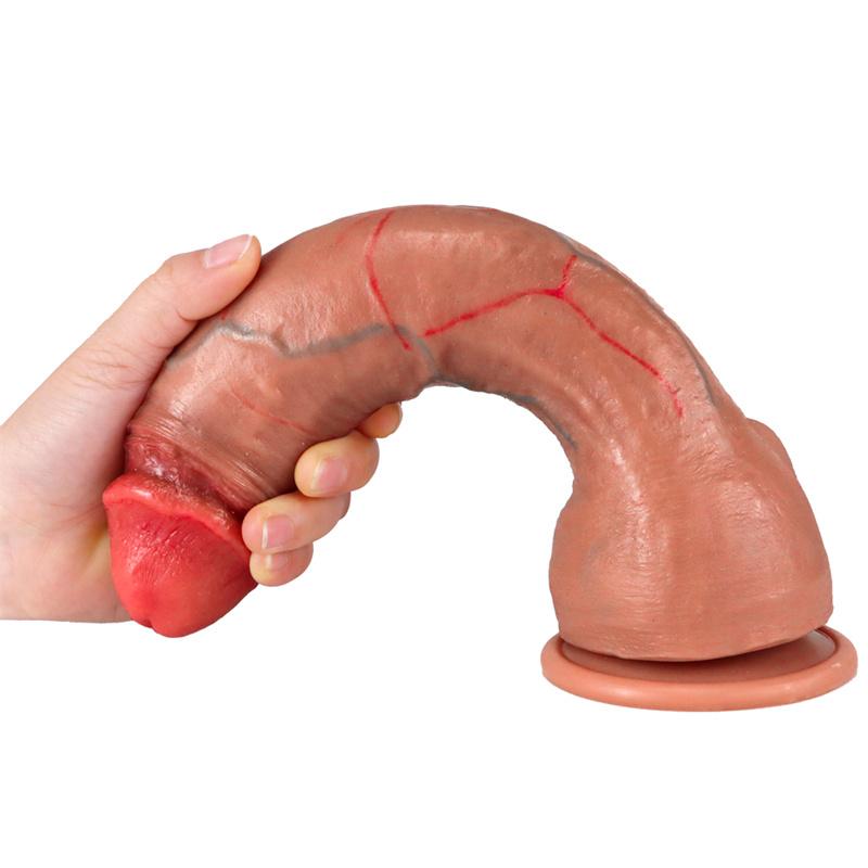 Women's Super Soft Flesh and High Lifelike Simulation Penis Penis Masturbation Device Adult Products