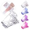1pc Nail Art Extension Clip Auxiliary Stereotype Transparent Clip DIY Nail Art Nail Piece Fixed Decoration Repair Tool