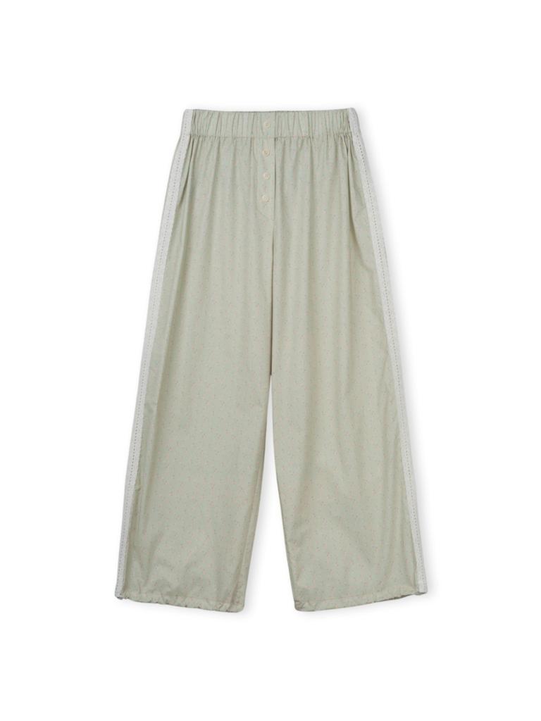 Naseohabi Meadow Lace String Pants_Soft Green