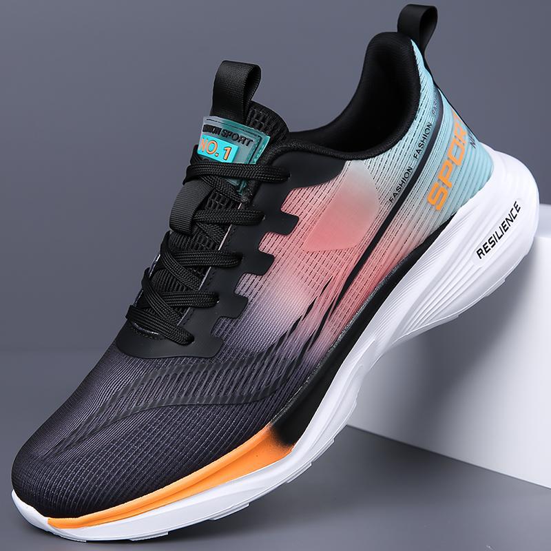 2025 Summer Sports Shoes Men's 2025 New Youth Daily Leisure Soft-soled Cushioning Running Shoes