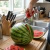 Labor-saving Fruit Opener Stainless Steel Watermelon Opener Watermelon Separator  Fruit Stores