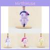 Adorable Cartoon Pony Plush Toy Keychain Soft Stuffed Animal Doll In Various Colors