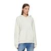 adidas Solid Color Loose Casual Hoodie Unisex Hoodies White JE8626