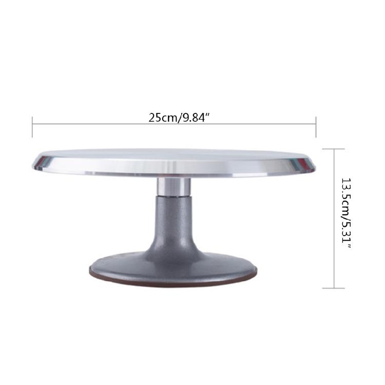 Cake Table Turntable Rotating Table Stand Base Turn Around Decorating Table