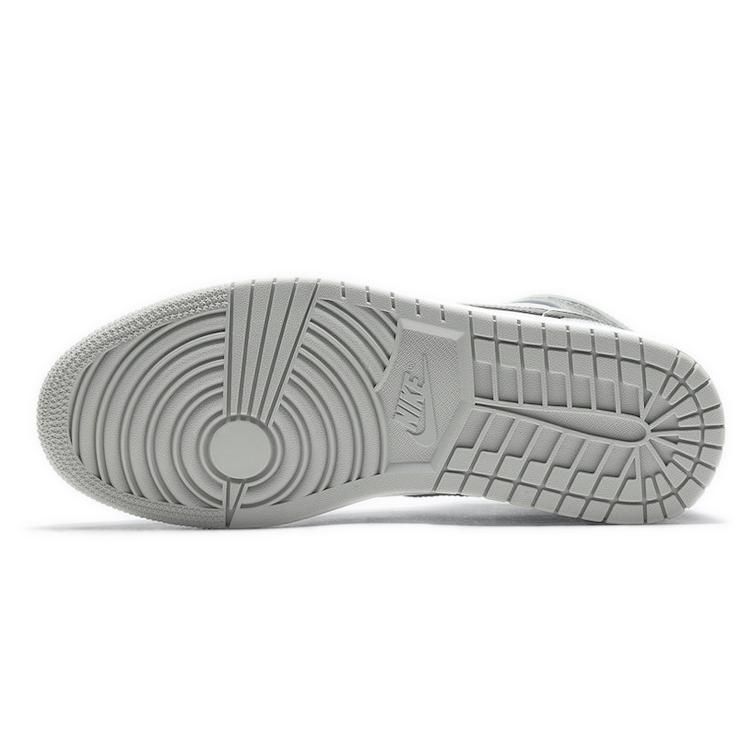New Air Jordan 1 Mid 'Smoke Grey' 554724-092