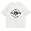 California Cross-Border European Print Men's Cotton Casual Short Sleeve: New Summer Fashion