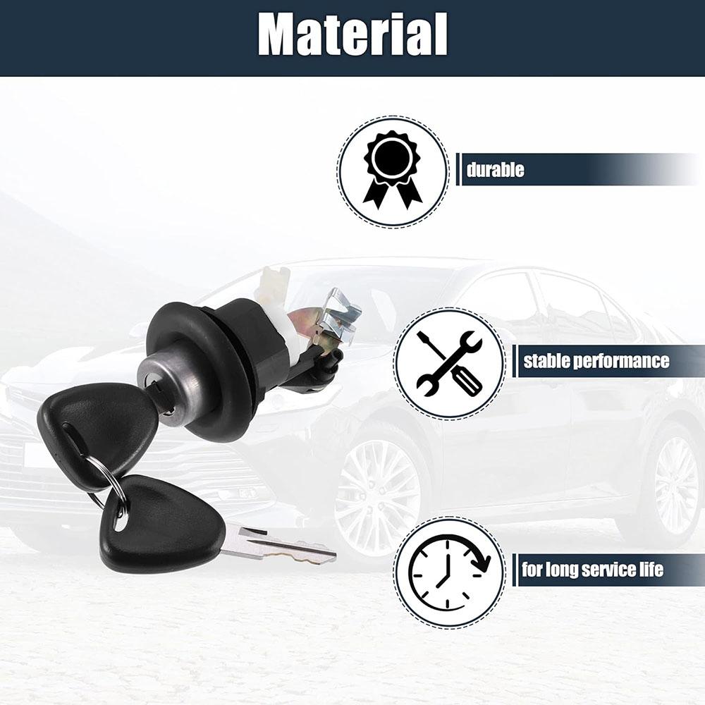 6001550798 Ignition Switch Lock Cylinder with 2 Keys For Dacia Sandero 2008-2024