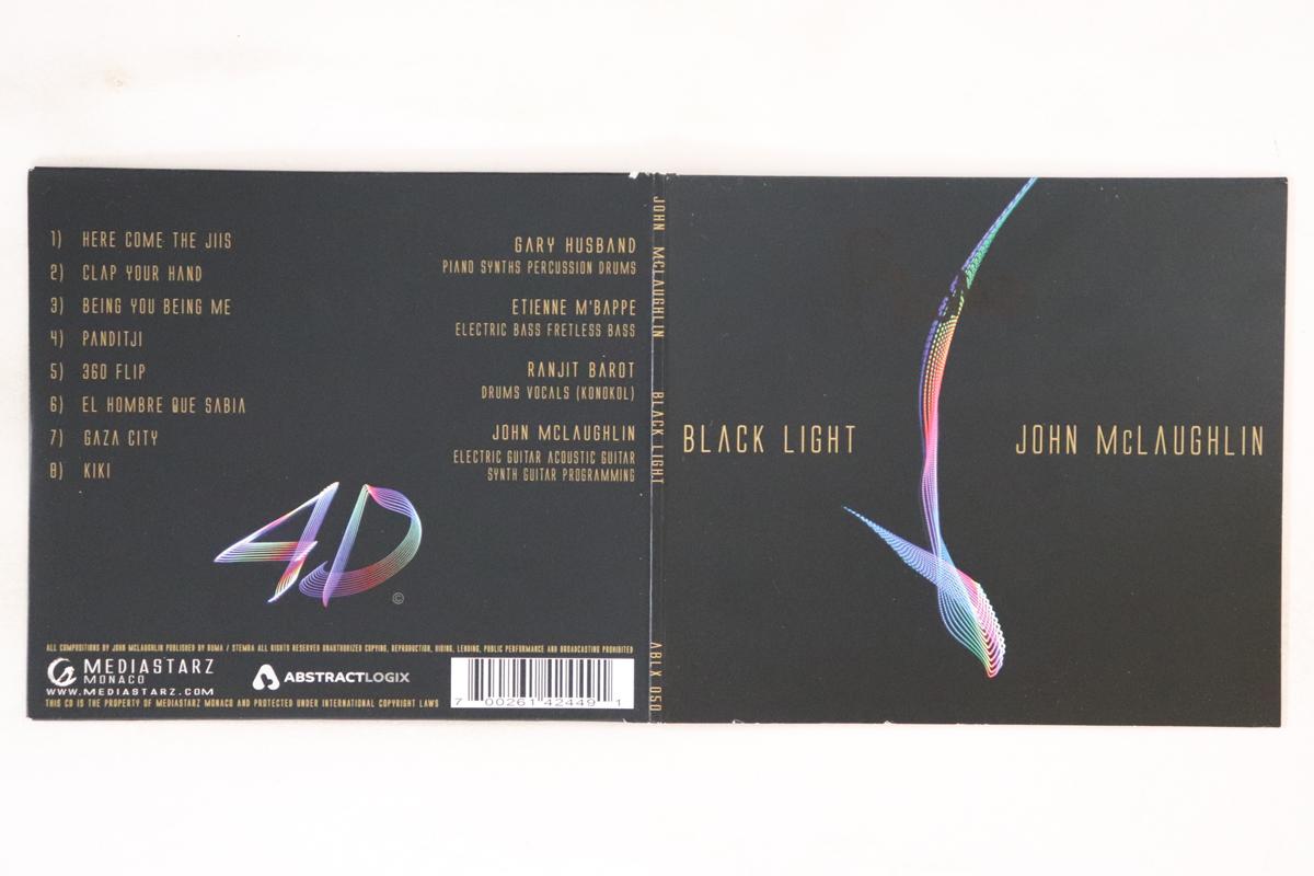 

CD JOHN MCLAUGHLIN - Black Light ABLX050 Abstract Logix 2015 US Jazz Used