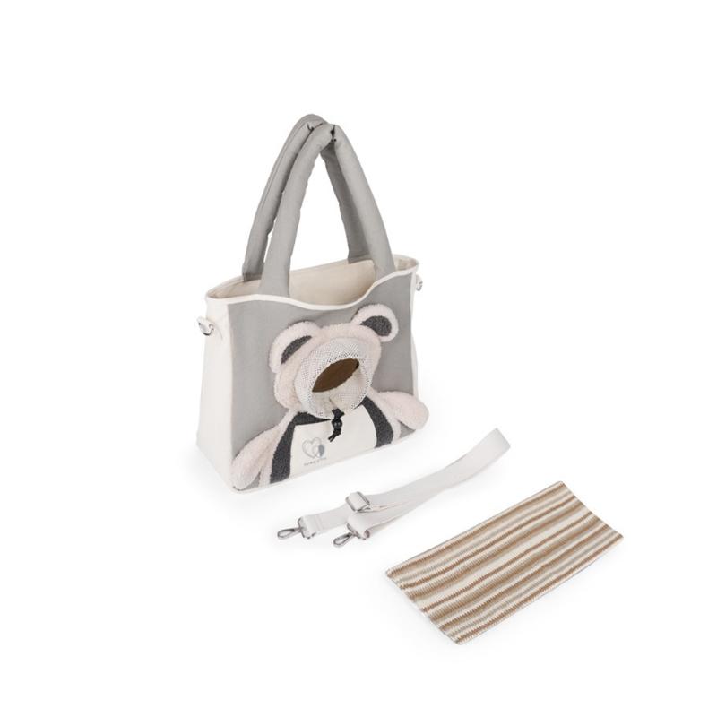 

Interactive Pet Carriers Bag Open Top Shoulder Bag for Small Dog Cats Enhancing Bonding During Walking Shopping And Trip 1