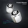 4pcs Car Wheel Tire Valve Caps Tyre Rim Stem Covers Universal For Toyota Alphard 2015 2016 2017 2018 2019 2020 Series Vellfire