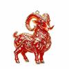 2D Flat Xmas Tree Sheep Hanging Ornaments 2027 Year of The Sheep Keychain  Shop Window Display