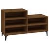VidaXL Shoe Cabinet Brown Oak 102x36x60cm Engineered Wood 819739
