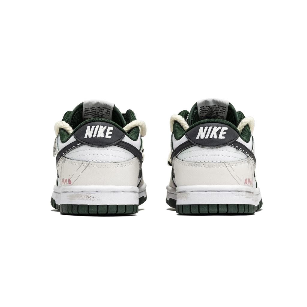 Nike Dunk Slip Resistant Slip Resistant Low top Skateboard Shoes Unisex Ecru DD1391-101(Team901-)