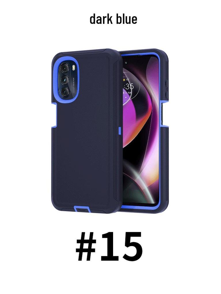 2023 Moto G 5G Three-in-One Protective Case - Drop-Proof, Cross-Border Compatible (Fits 2022 Model)