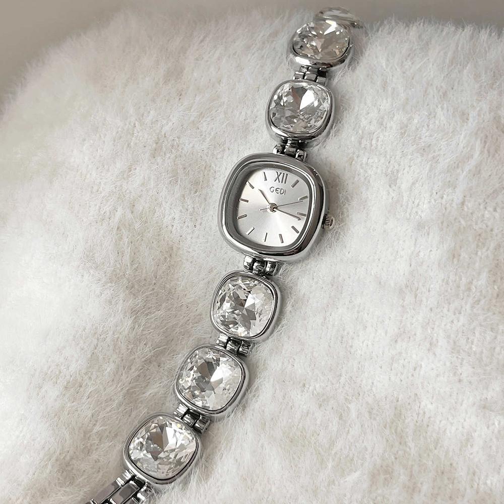GEDI Women's Wristwatch Luxury Women Diamond Bracelet Quartz Watches Waterproof Fashion Watch Elegant Gifts for Woman Girlfriend