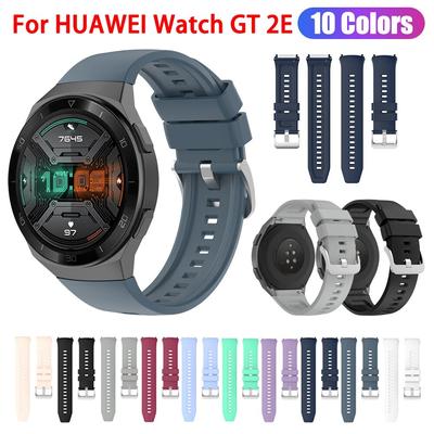 HUAWEI İzle GT 2E için orijinal Kayış 22 MM Silikon saat kayışı Smartband huawei gt 2e gt2e GT2e Bilezik Yedek correa