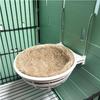 Warm Fiber Canary Bird Nest Hanging Breeding Hatching Bowl Small Bird Cage Bed Toy for Canaries Finches Parakeets