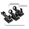 Lightweight Flashlight Belt Holder Quick Unplug Flashlight Cover  Outdoor Camping