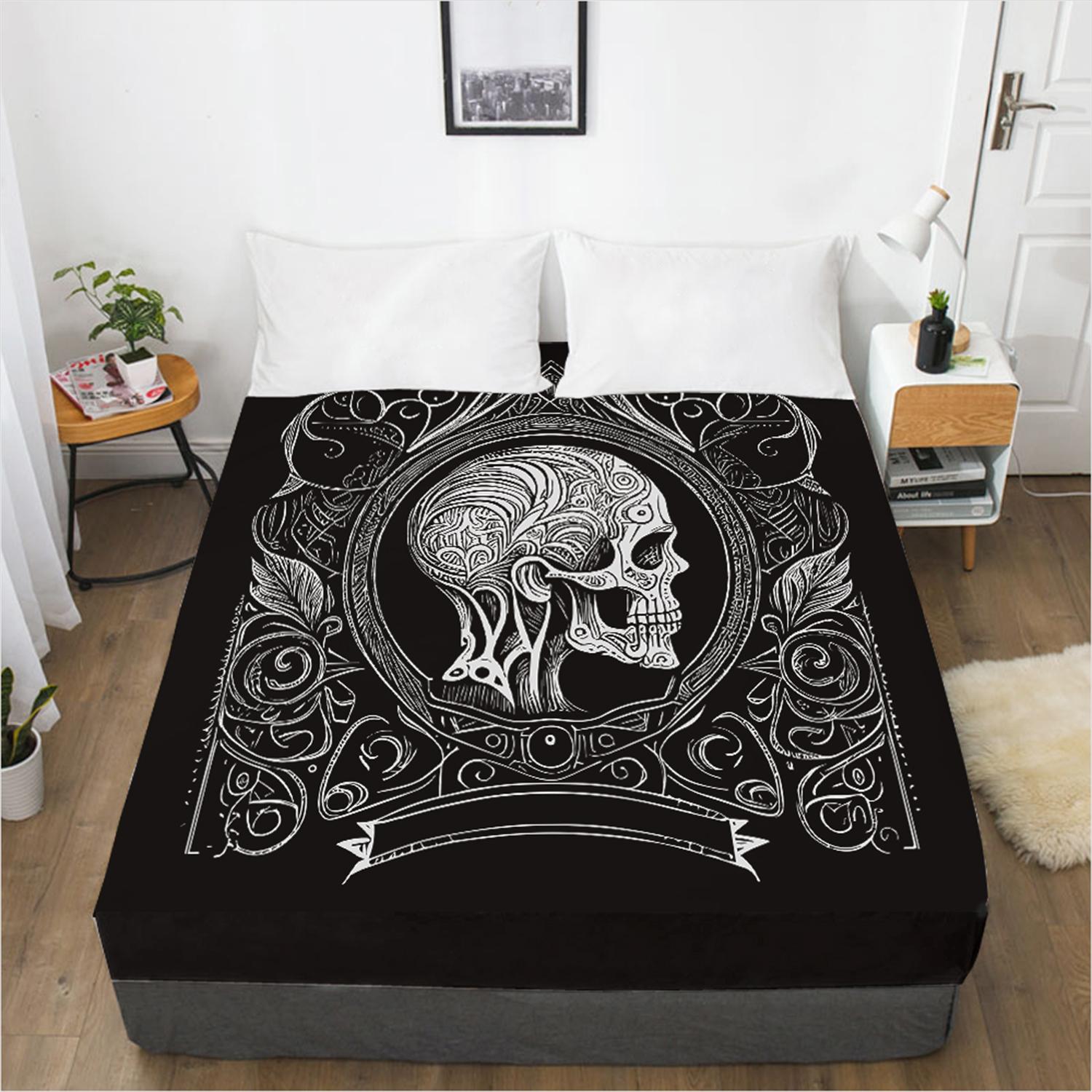 

Модный домашний текстиль Dice Loutou 3D печать узор простыня чехол для матраса эластичная лента простыня 3 шт постельное белье 120cmX200cmX30cm