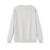 Men's Cat Print Anonymous Lettering Casual Crewneck Sweatshirt.