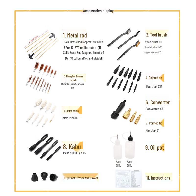 Luoying Gun Cleaning & Maintenance Tool Set