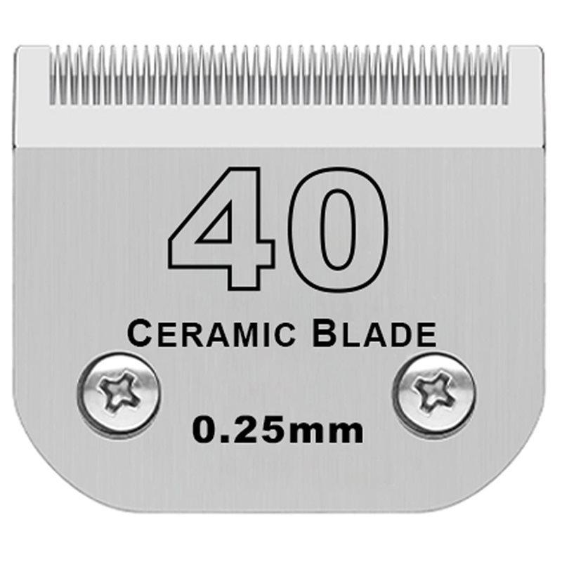 B08B-For Andis, Oster A5, Wahl KM Series Pet Dog Grooming Clipper Detachable Blade Size 40 Animal Clippers