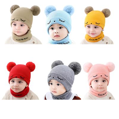 Newborn Kid Knitted Beanie Multi Color Thicken Hat Warmth Hats Cap Boys Girls Winter Outdoor Hat for Newborn Baby Bonnet
