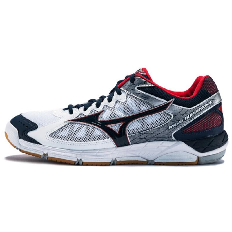 Mizuno Кроссовки Supersonic Low Top Бело-Серые  Бело-Серые  V1GA184014 42