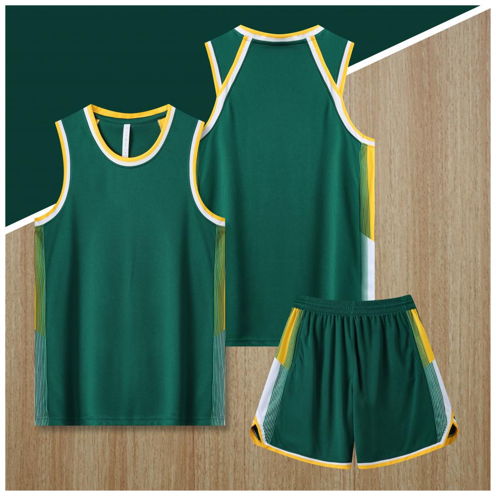 New basketball jersey set, student game training jersey, breathable jersey, sleeveless, loose and comfortable, one piece is sent on behalf of others.