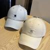 Cartoon light mesh breathable quick drying embroidery small black cat baseball cap children sunshade sun protection running cap men