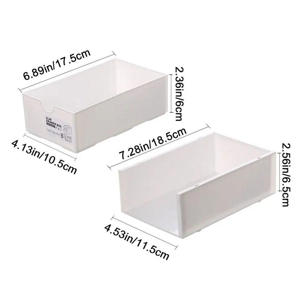 1Pcs Home Shelf Drawer Storage Box Mini Sundries Organizer Cosmetic Sorting Box