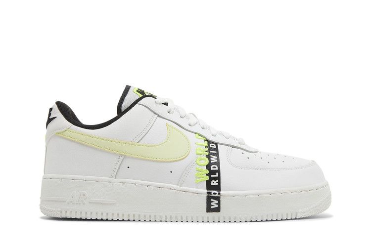 Men's Sneakers Nike Air Force 1 Low Worldwide White Volt White/Volt-Black-Barely Volt